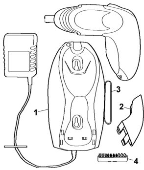 Part Location Diagram of 5147200-00 DeWALT Phillips Bit Set
